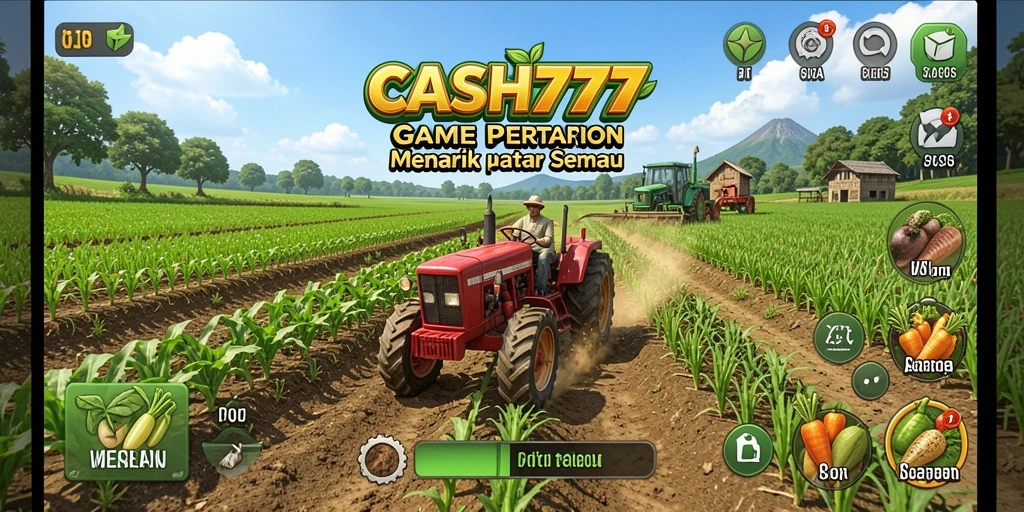 Gameplay menarik dengan pengelolaan ladang yang seru.