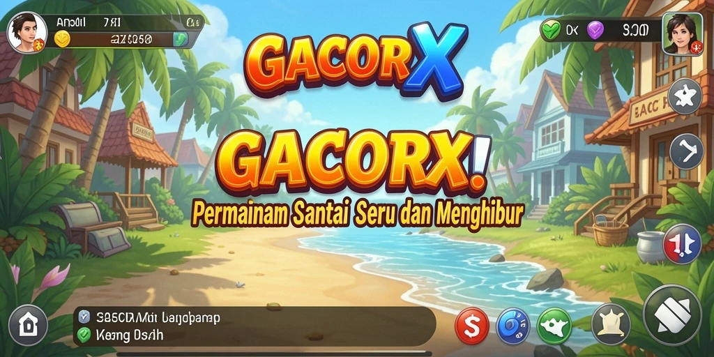 Tampilan menarik dari gameplay GACORX yang menyenangkan.