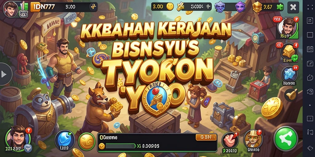 Tampilan menarik gameplay IDN777 yang mengasyikkan dan menantang.